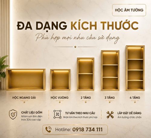 Hộc âm tường cao cấp